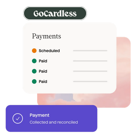 Terminal de paiement CB GoCardless